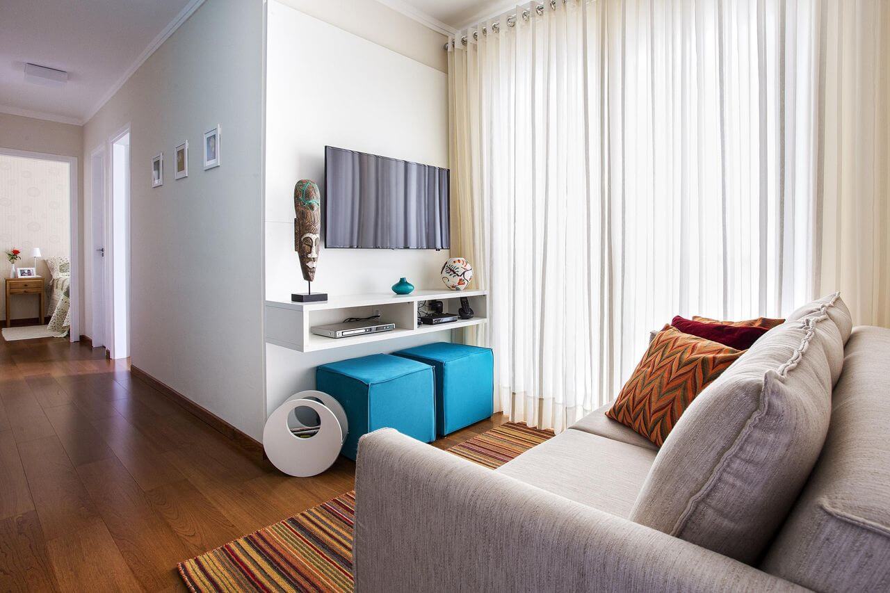 decoração para sala pequena
