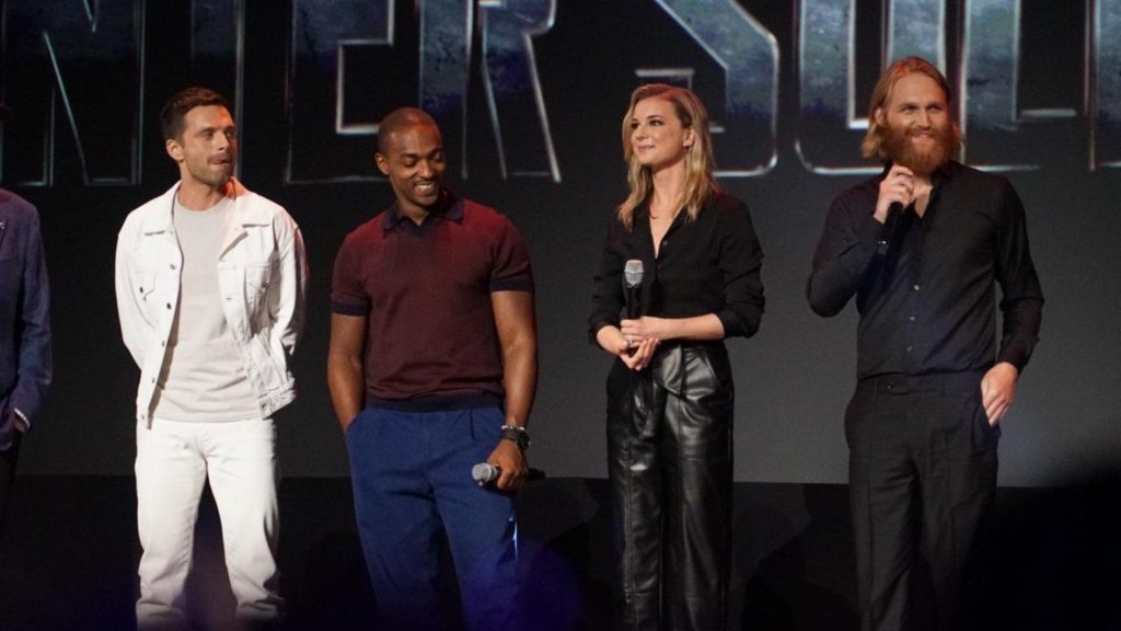 Elenco Falcão e o Soldado Invernal Elenco Falcão e o Soldado Invernal