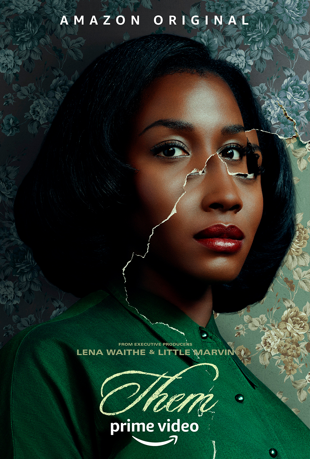 Pôster oficial de "Them", uma série original Prime Video