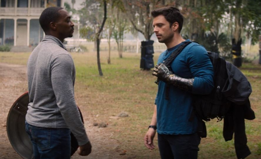 Sam WIlson e BUcky Barnes passando um tempo juntos