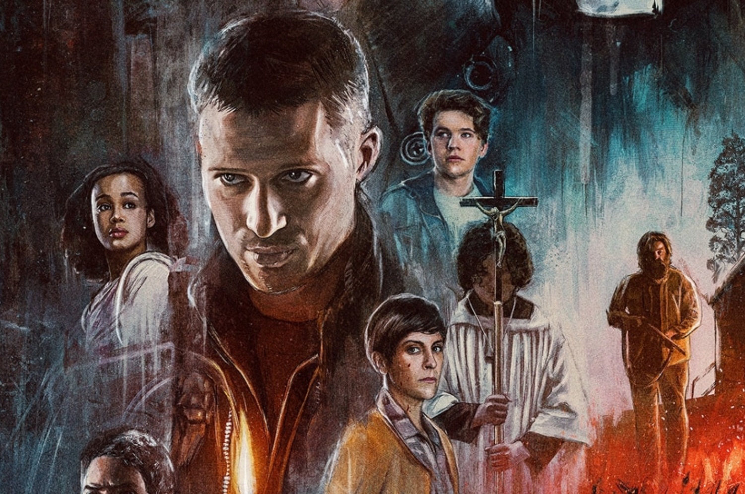 Primeiro poster oficial de 'Missa da Meia Noite' Primeiro poster oficial de 'Missa da Meia Noite'