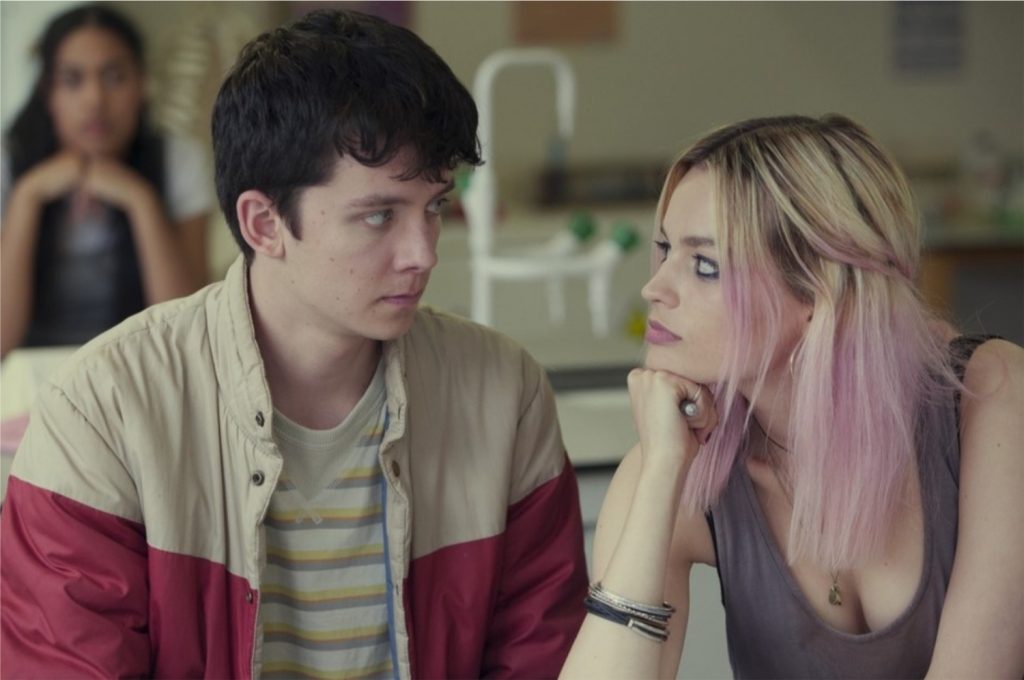 Otis e Meave, protagonistas de Sex Education (Imagem: Divulgação/Netflix)