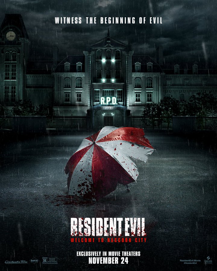 Pôster oficial de Resident Evil: Bem Vindo a Raccoon City (Imagem: Divulgação/Sony Pictures)