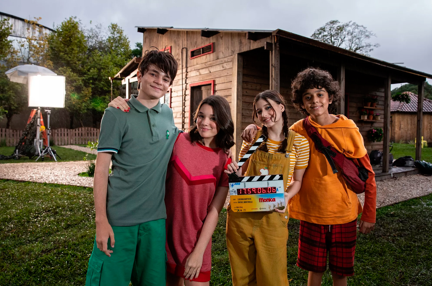 Turma da Mônica | Gravações da série são encerradas; confira nova imagem dos bastidores