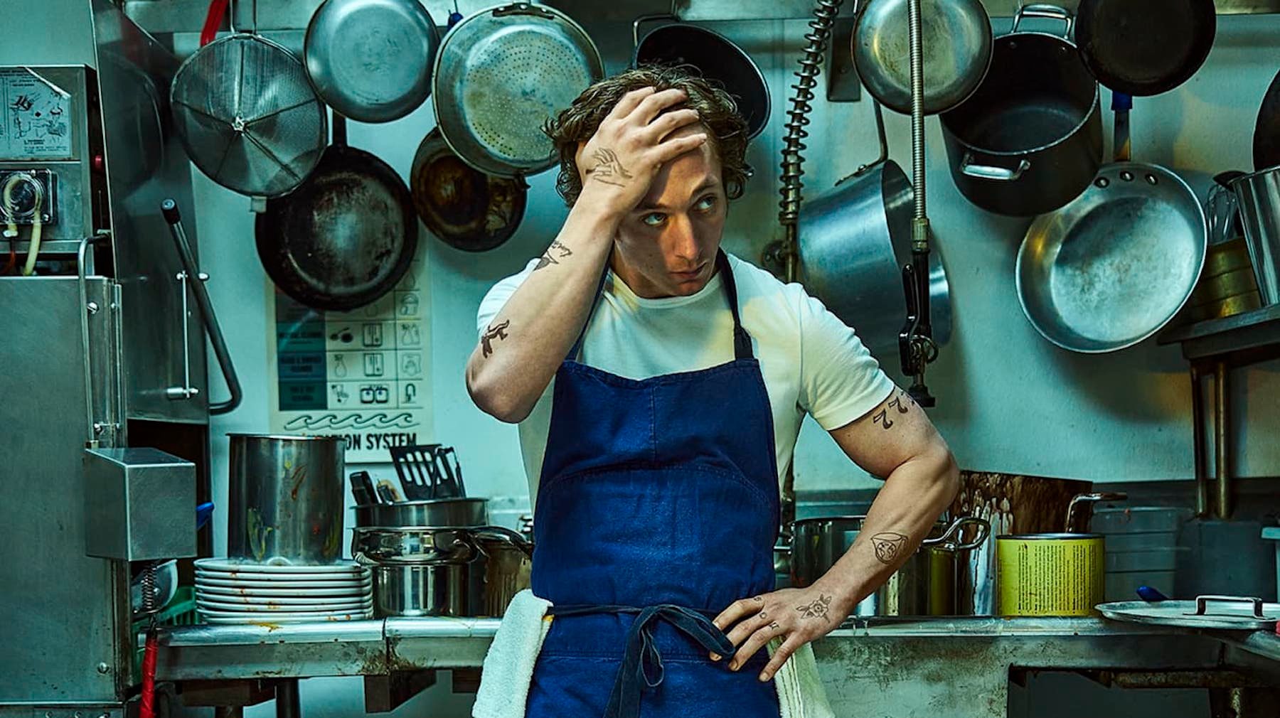 Jeremy Allen White como Carmy em O Urso (Reprodução / Star+)
