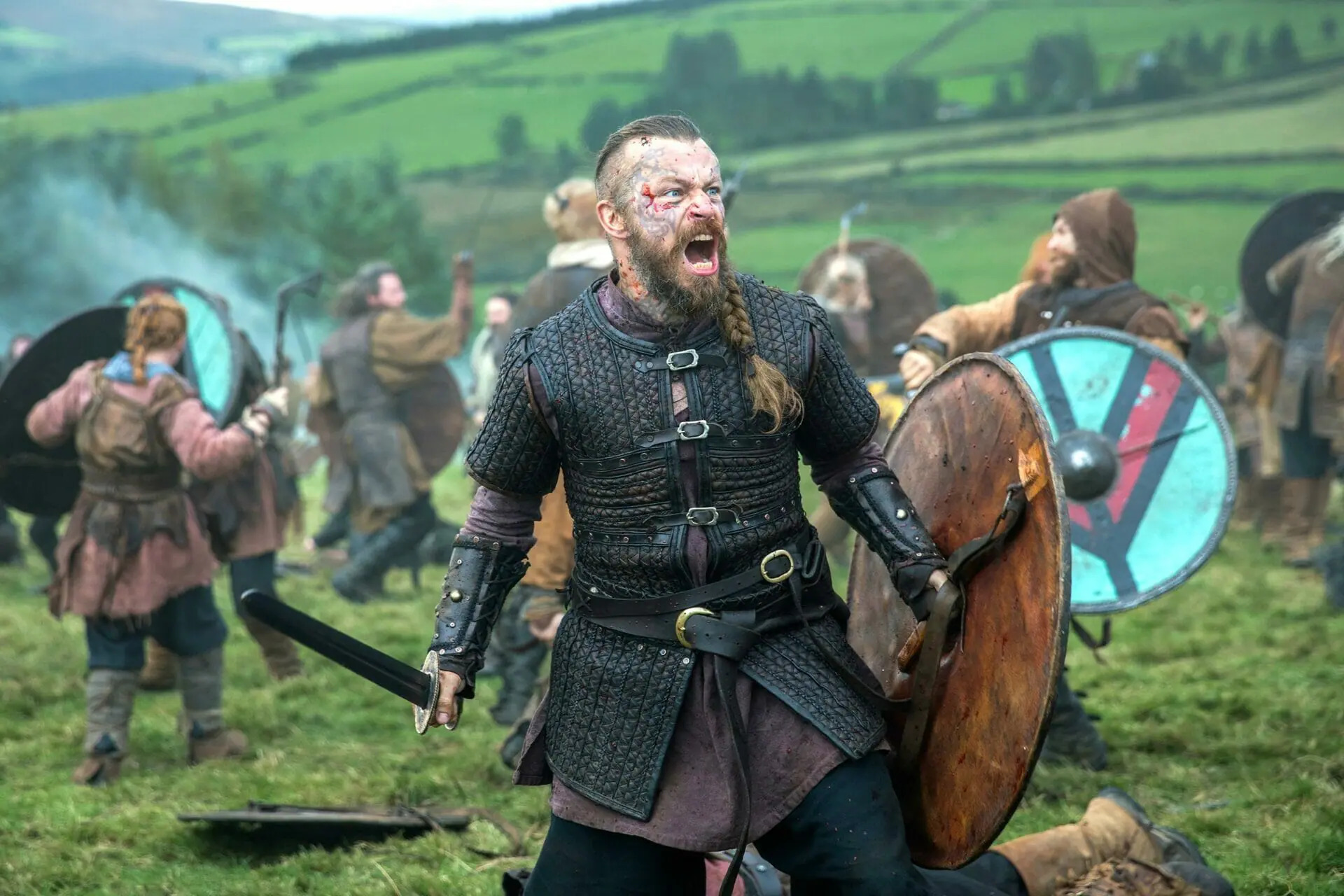 Cena de Vikings: Valhalla (Reprodução / Netflix)