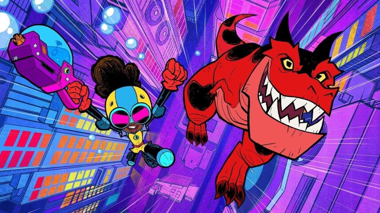 Garota da Lua e o Dinossauro Demônio (Reprodução / Disney+)