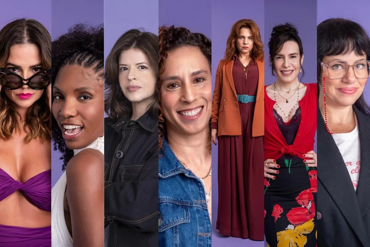 Elas Por Elas (2023) Elenco Completo da Novela das Seis