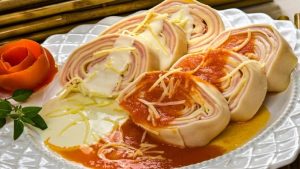 Rondelli de Presunto e Queijo
