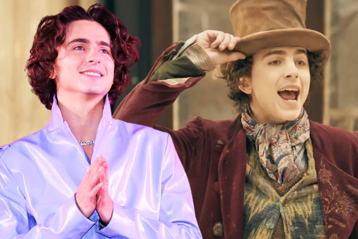 A emocionante reação de Timothée Chalamet ao ser escalado para o papel de Wonka