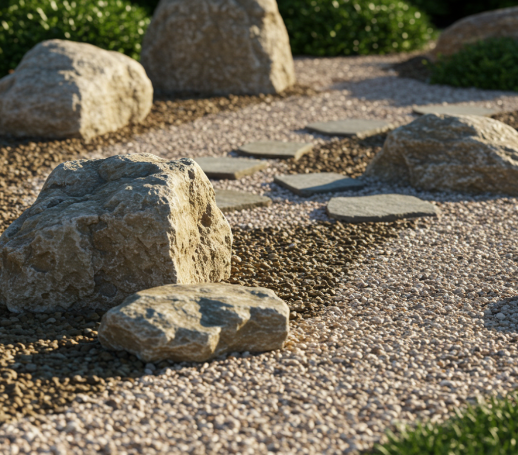 entendendo os diferentes tipos pedras jardim