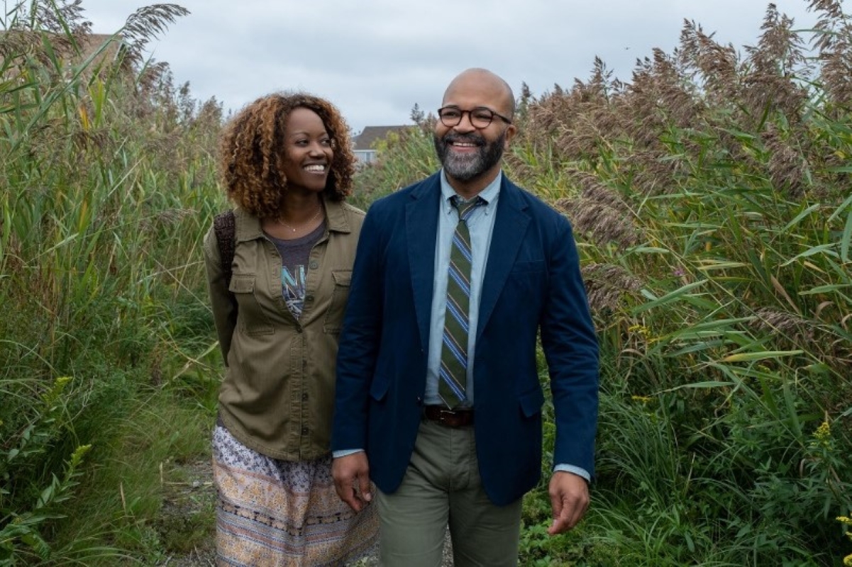 Erika Alexander e Jeffrey Wright em Ficção Americana (Reprodução)