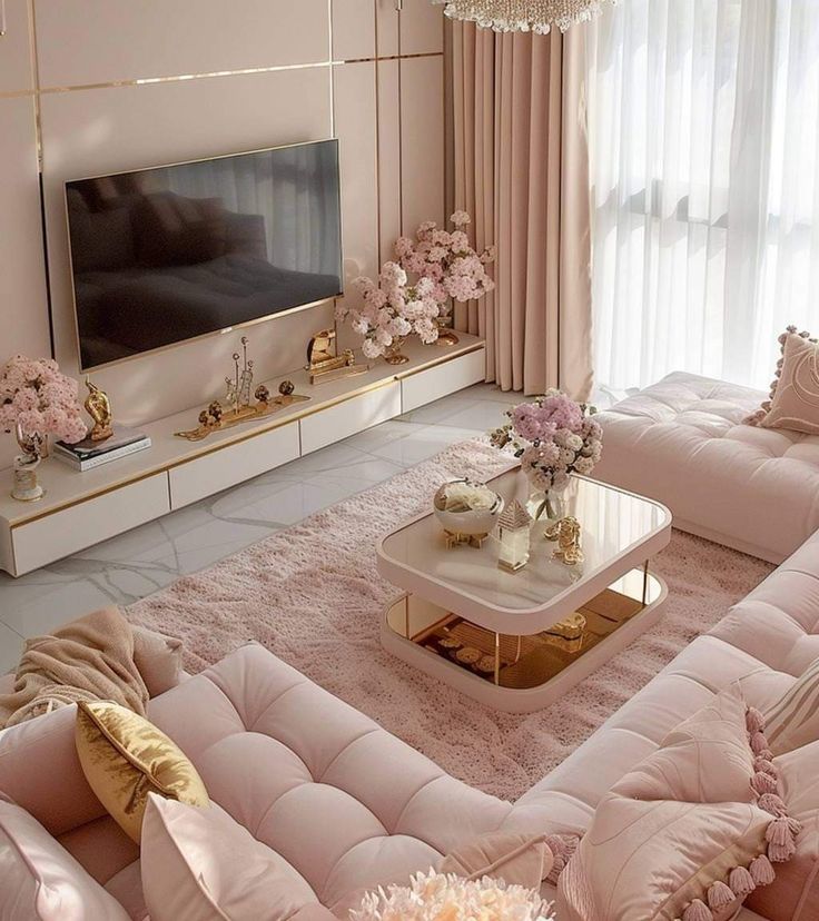 Sala Rosa empoeirado