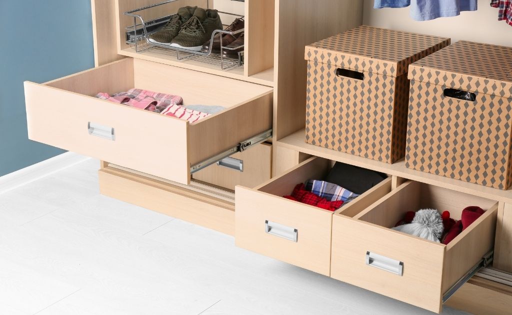 Caixas closet