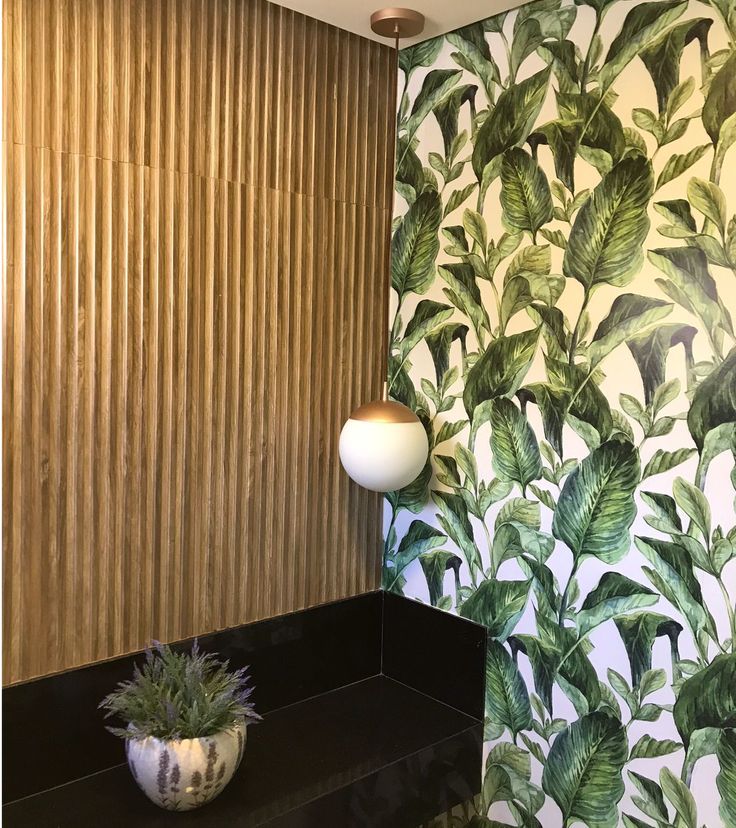 Decorar canto com papel de parede